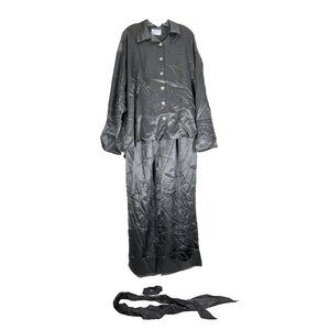 Sleeper Rayon Pajama Set Top And Pants One Size S-XL Gray